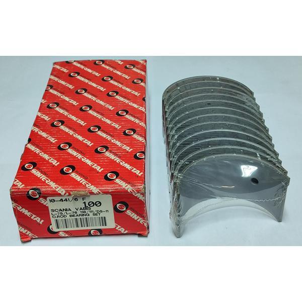 JUEGO DE METAL DE BIELA DE MOTOR  SCANIA DS111 STD.