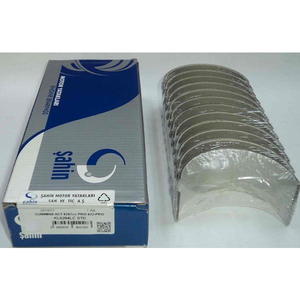 JUEGO DE METAL  DE BIELA DE MOTOR  CUMMINS 6CT 0.25mm.