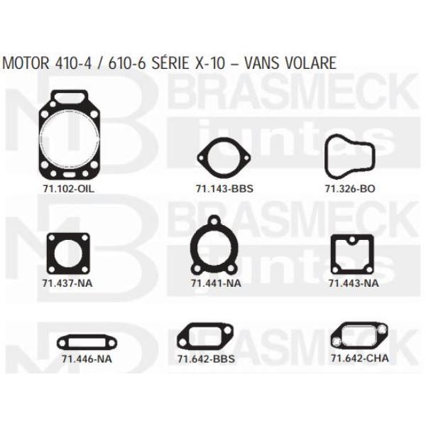 JUEGO DESCARBONIZADO ON.VALVULA DE MOTOR MWM 6.10
