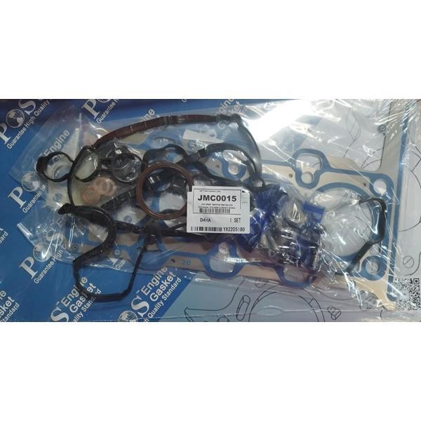 JUEGO DE EMPAQUETADURA DE MOTOR GRAFITO CON RETENES DE VITON HYU