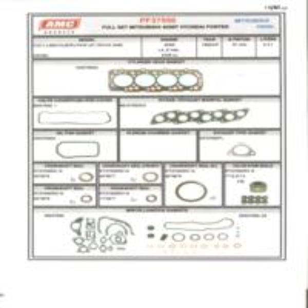 JUEGO DE EMPAQUETADURA DE MOTOR  HYUNDAI HYUNDAI H-100 DIESEL D4