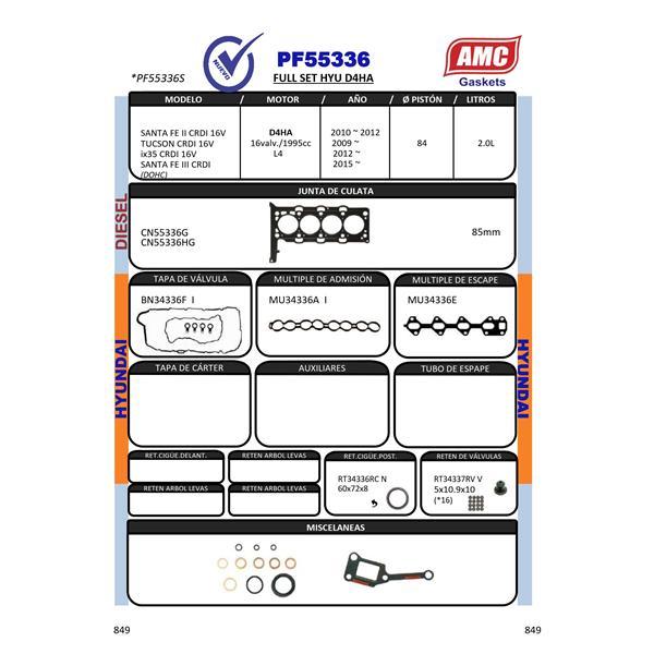 EMP.MOTOR HYU D4HA TUCSON 2.0L