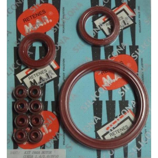 KIT RETENES CHEVROLET CORSA  1.400cc./1.600cc.  8 VALVULAS