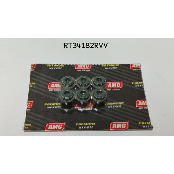 JUEGO RETENES VALVULA DE MOTOR MAZDA FE 6PCS