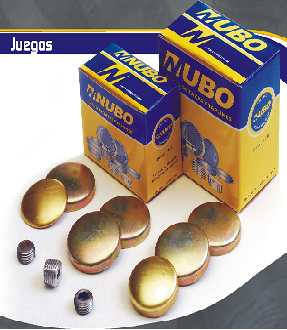 JUEGO DE TAPONES DE BLOCK DE MOTOR  PERKINS 6305 AC