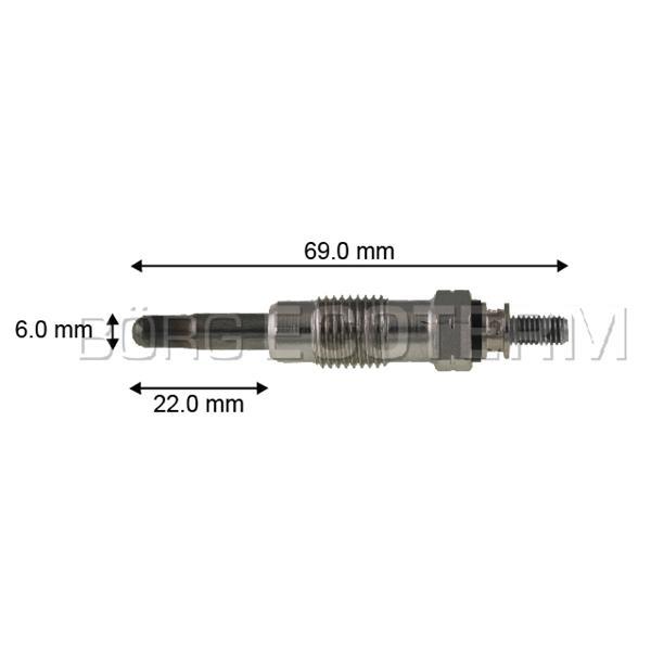 BUJIA INCANDESCENTE PRE-POSTCALENTAMIENTO    SSANGYONG MUSSO. SS