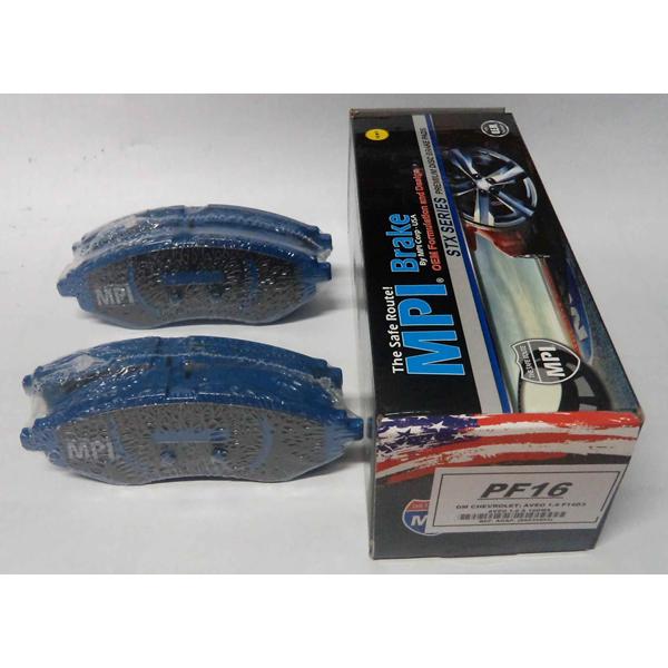 JUEGO PASTILLAS FRENO SEMIMETALICAS  CHEVROLET AVEO 1.400-1.600C