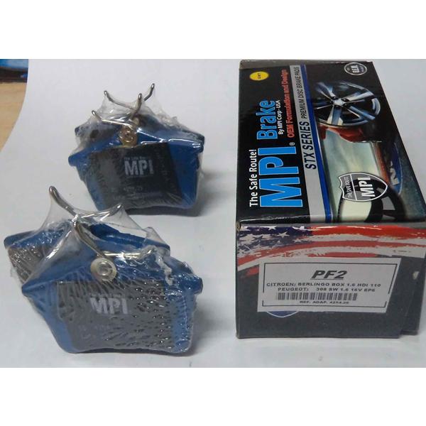 JUEGO PASTILLAS FRENO SEMIMETALICAS  CITROEN BERLINGO/  +ACo-PAR