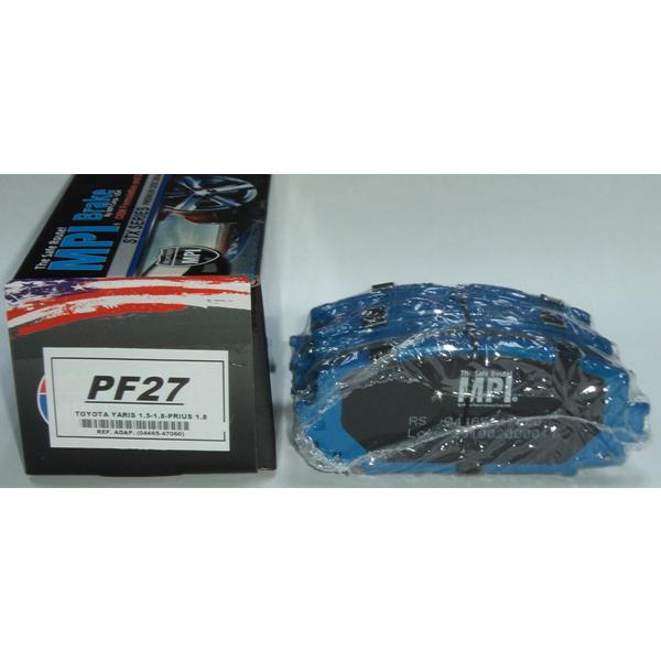 JUEGO PASTILLAS FRENO SEMIMETALICAS TOYOTA YARIS  1.500cc.  1.80