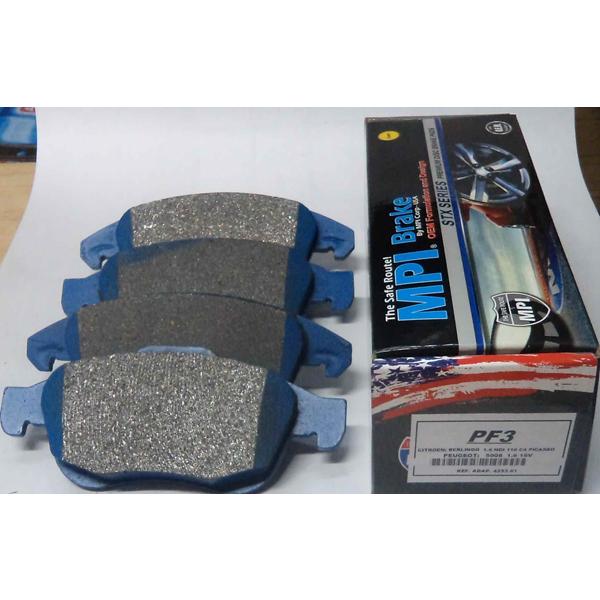 JUEGO PASTILLAS FRENO SEMIMETALICAS  CITROEN BERLINGO/ +ACo-PART