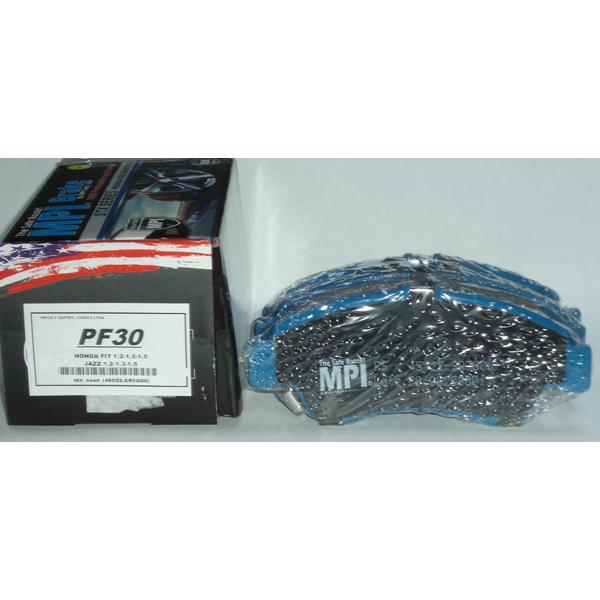 JUEGO PASTILLAS FRENO SEMIMETALICAS HONDA FIT 1.2 1.3 1.5  JAZZ 