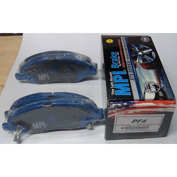 JUEGO PASTILLAS FRENO SEMIMETALICAS  NISSAN TIIDA