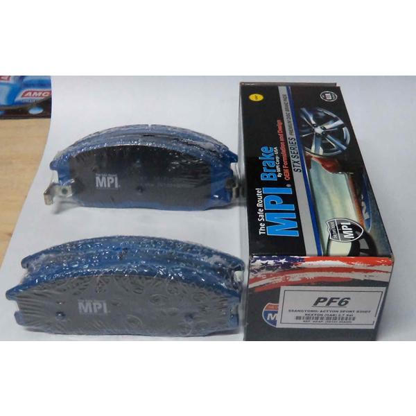 JUEGO PASTILLAS FRENO SEMIMETALICAS  SSANGYONG +ACo-ACTYON SPORT