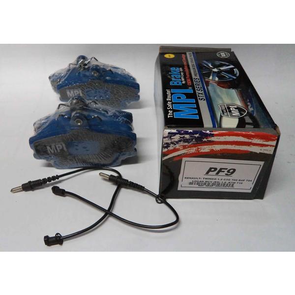 JUEGO PASTILLAS FRENO SEMIMETALICAS  RENAULT TWINGO