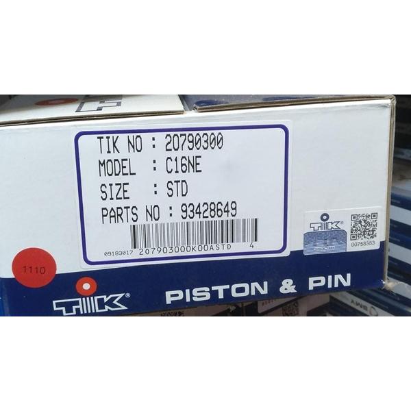  JUEGO.PISTONES CHEVROLET CORSA 1.600cc.  EFI    